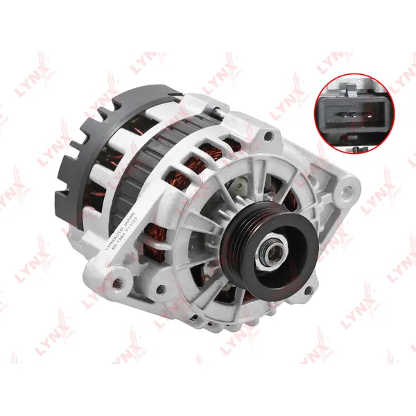 Генератор CHEVROLET Lanos 1.4-1.6 02> (85A) LYNXauto EA-1383