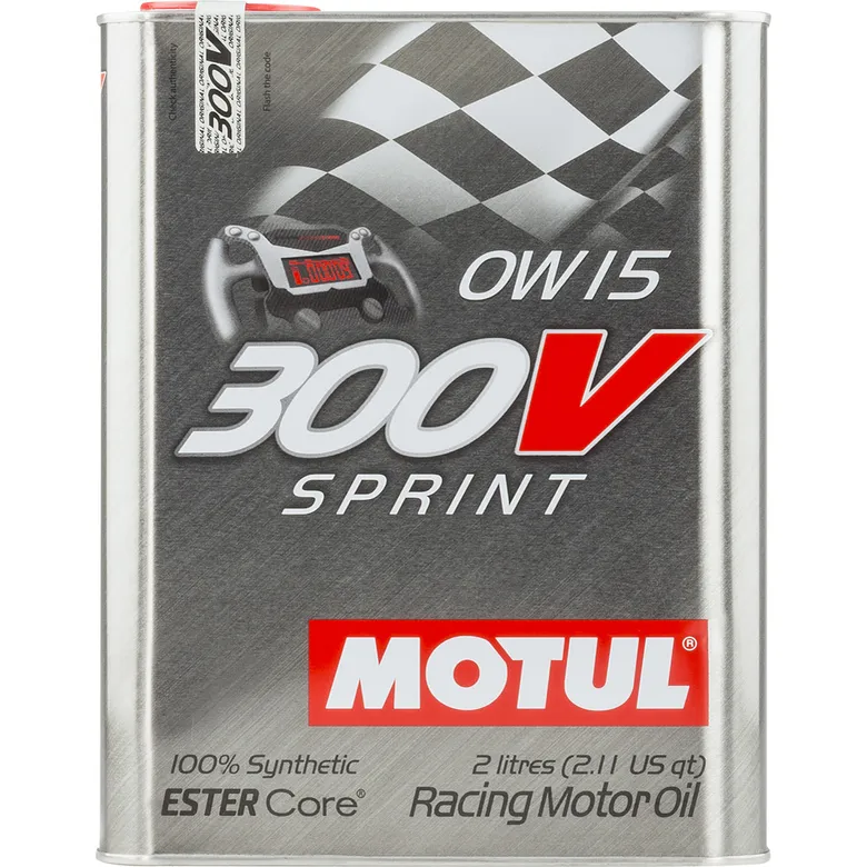 Масло моторное Motul 300V Sprint 0W-15 2 л 104238
