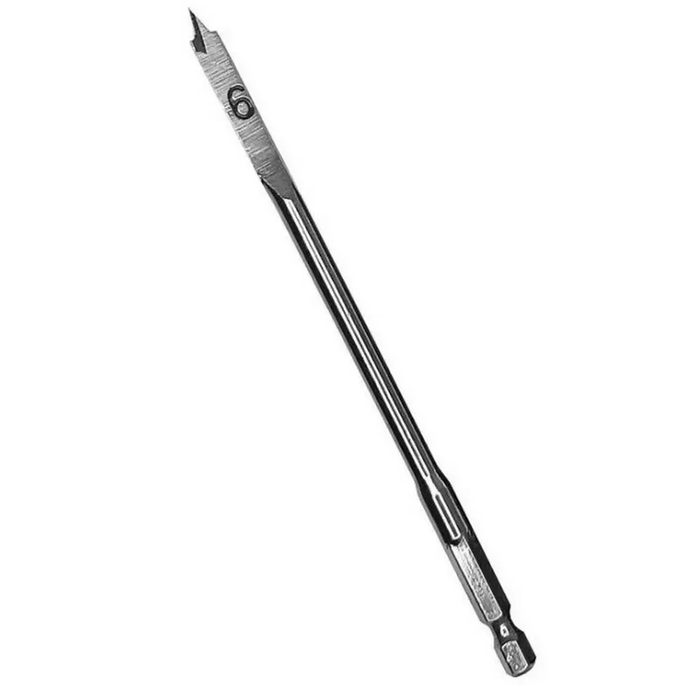 Сверло по дереву, 6х152 мм, перовое, шестигранный хвостовик VertexTools 1133-6