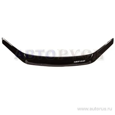 Спойлер на капот ВАЗ 1117-19 Калина 2 еврокрепеж поликарбонат VORON GLASS MUKH0326