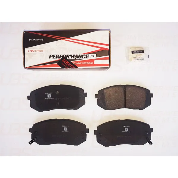 Колодки тормозные HYUNDAI i40 1.6-2.0D/2.0 11-/ix35 10-/2.0D 12-/KIA UBS BP1103017