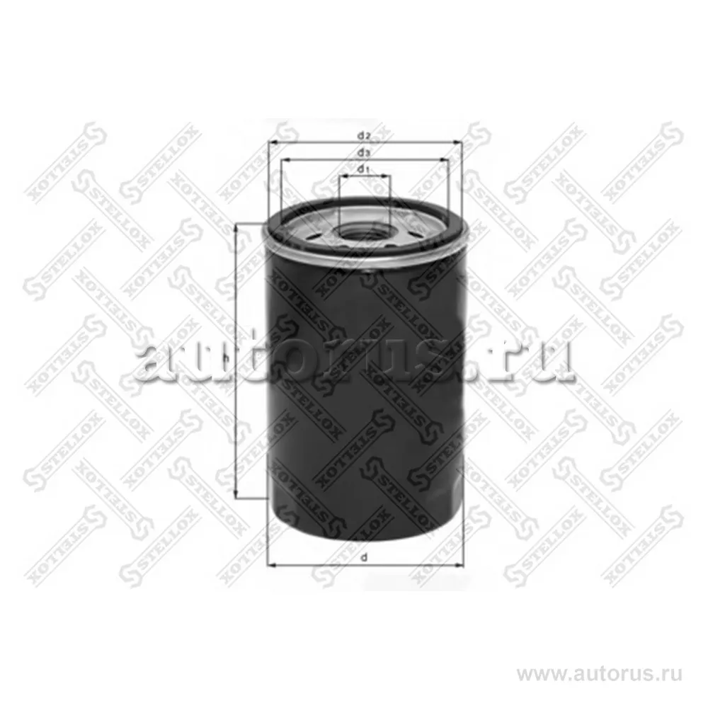 Фильтр масл.Renault Safran 2.1D-2.2D 93 STELLOX 2050313_SX