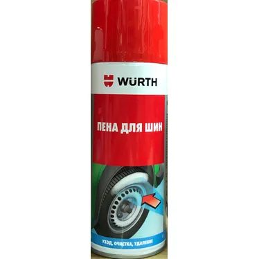 Чернитель резины 400 мл WURTH 0890121730