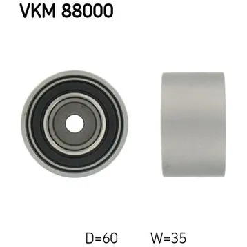 Ролик обводной ремня ГРМ SKF VKM88000