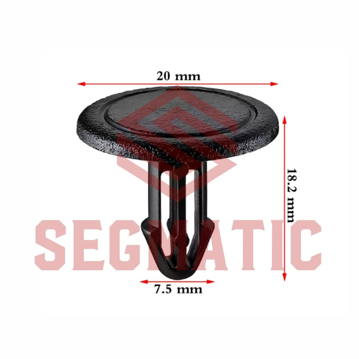 Клипса пластмассовая HONDA SEGMATIC SG70203370