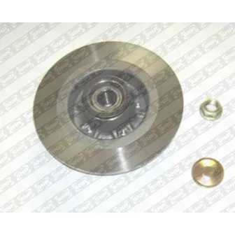 Диск тормозной задний с подшипником RENAULT LAGUNA II/ESPACE IV 02> NTN-SNR KF155.83U