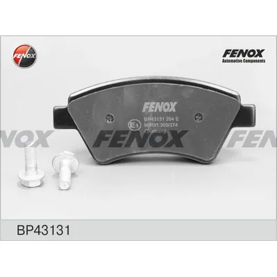 Колодки передние FENOX BP43131