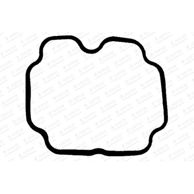 Прокладка коллектора впускного bmw e31 e34 e38 e39 3.5-4.4 m60 m62 92-04 BMW GOETZE 50-027228-00