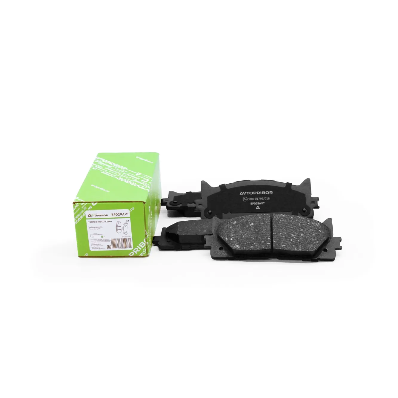 Колодки тормозные передние без датчика Toyota Camry (06-) AVTOPRIBOR BP029AVT