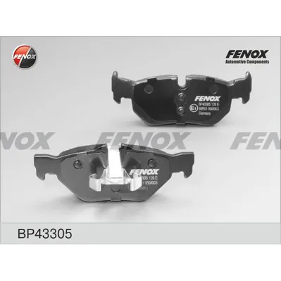 Колодки тормозные задние FENOX BP43305