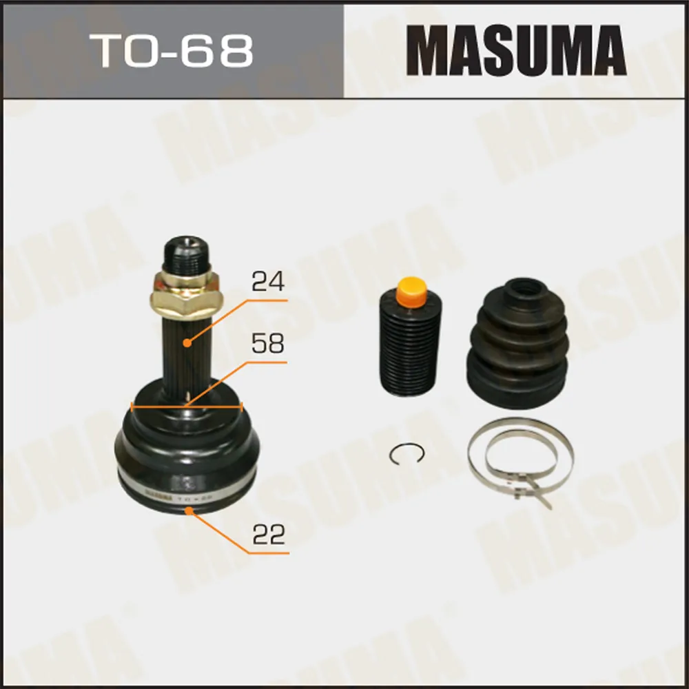 ШРУС MASUMA TO68