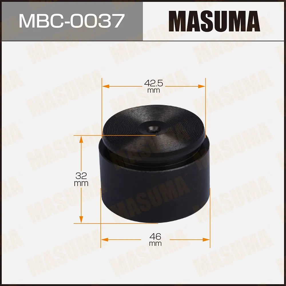 Поршень тормозного суппорта d-46 MASUMA, P463201 front MASUMA MBC0037