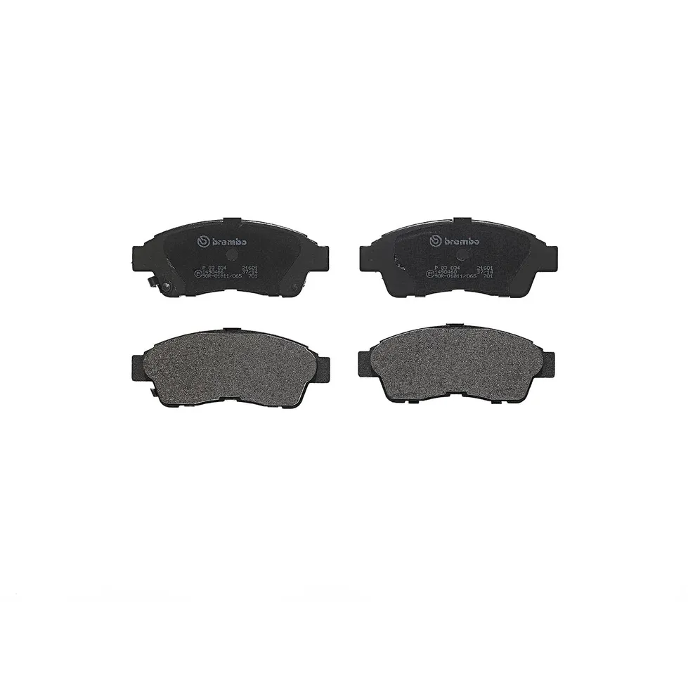 Колодки передние TOYOTA Cam/CarE/Cor/Rav4 BREMBO P83034