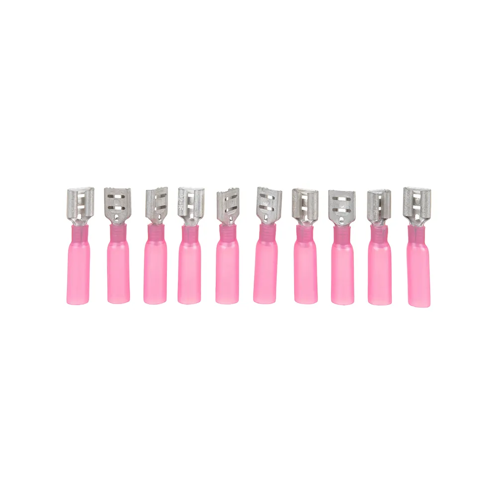 Разъемы плоские РПИ-М(н) 0.5-1.5 AWG(22-18) b=6.6мм (10шт) красные, , Max Вт ARNEZI A0110117