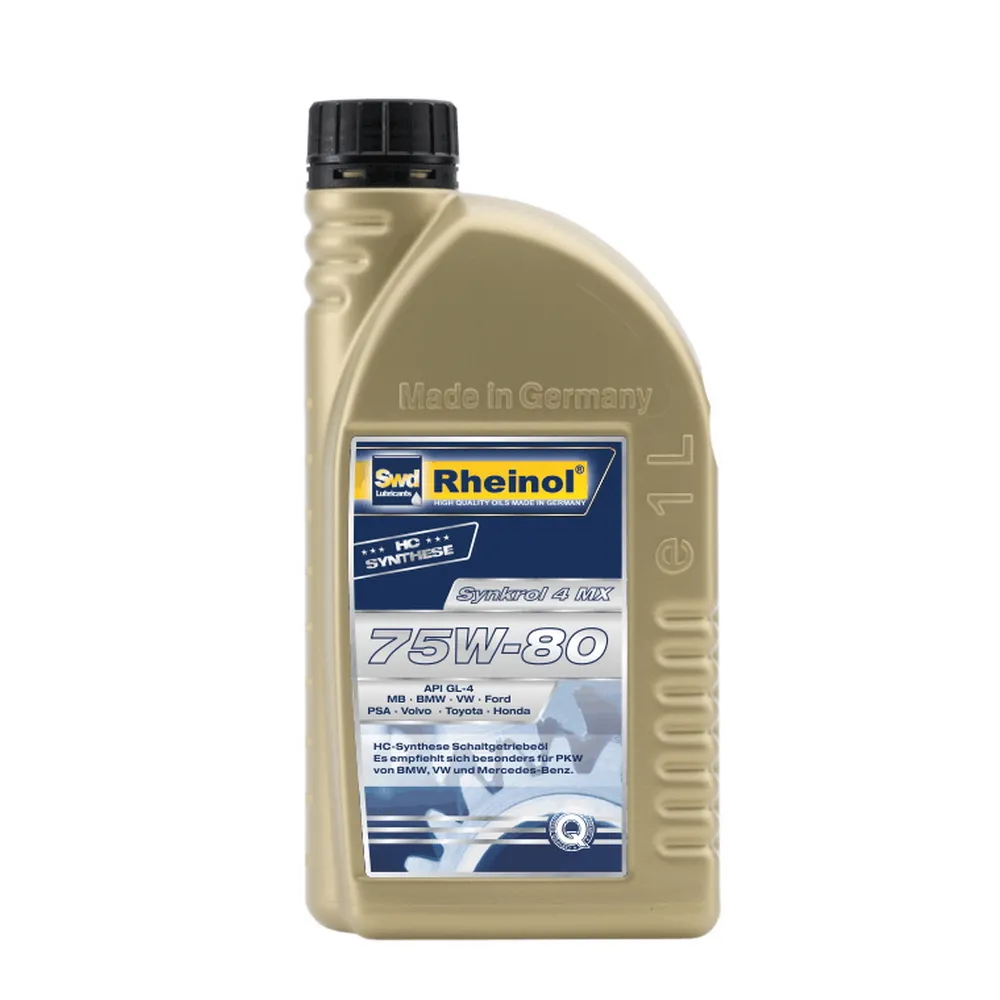 Масло трансмиссионное SWD RHEINOL Synkrol 4 MX 75W80 синтетическое 1 л 32517,180