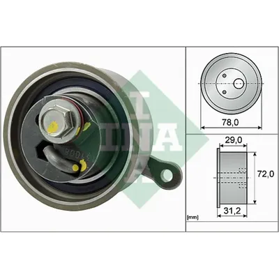Ролик натяжной ГРМ FORD RANGER 06-, MAZDA BT-50 06- 2.5MZR-CD 531091110