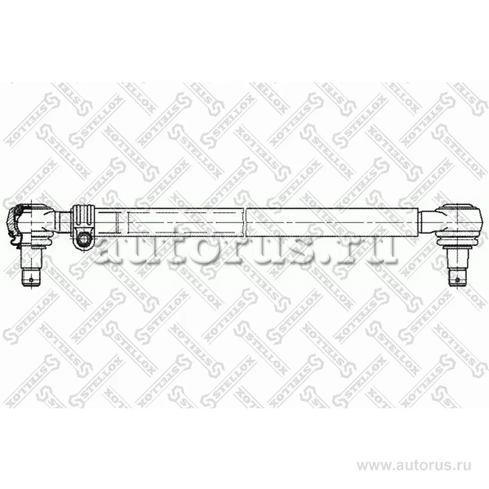 Тяга рулевая прод L 975/ d36 изг- MB Omn O303-307 STELLOX 84-35133-SX