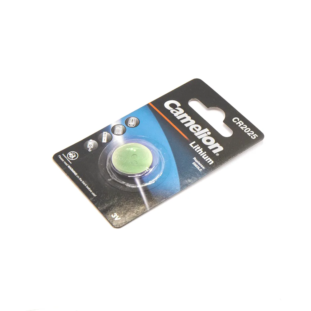 Батарейка литиевая Camelion CR2025 3V (1 шт) CR2025-BP1