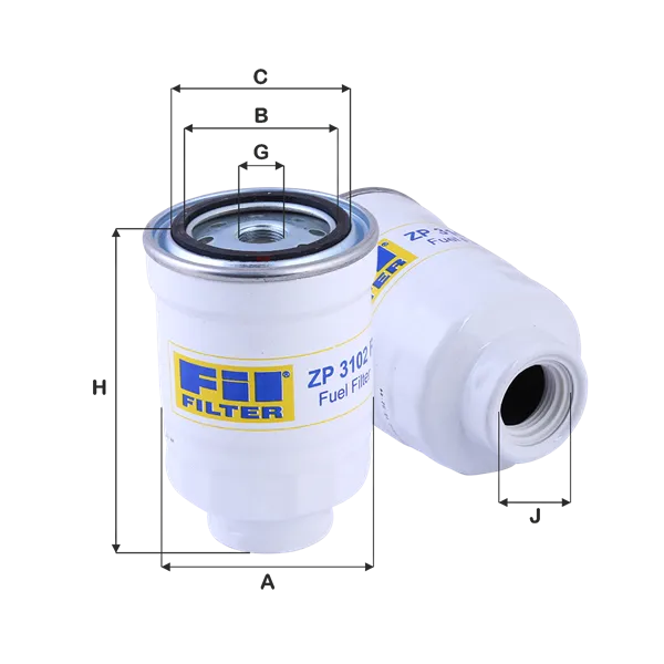 Фильтр топливный FIL FILTER ZP3102F