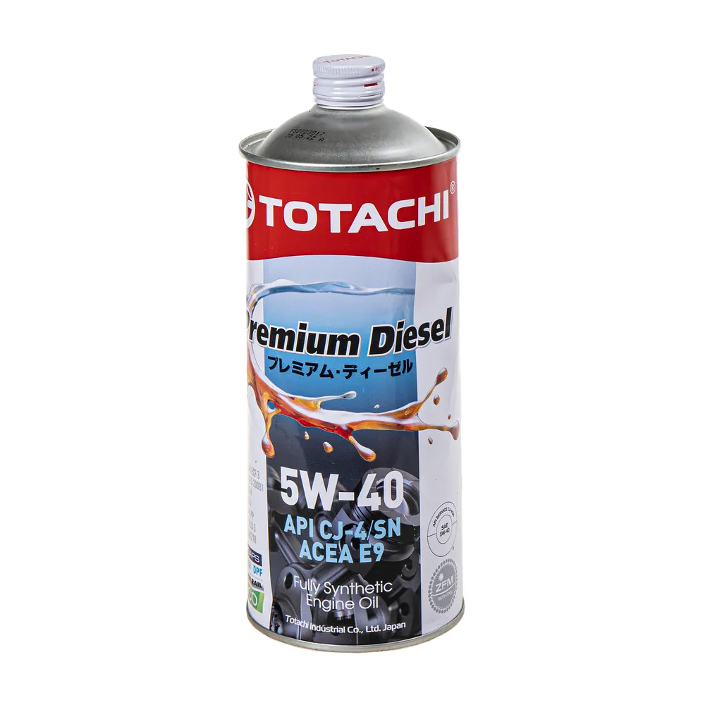 Масло моторное TOTACHI Premium Diesel 5W-40 синтетическое 1 л УЦЕНКА! 11701-N1