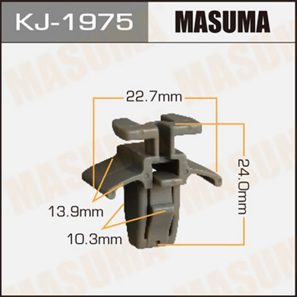 Клипса subaru forester 97-07 MASUMA kj1975