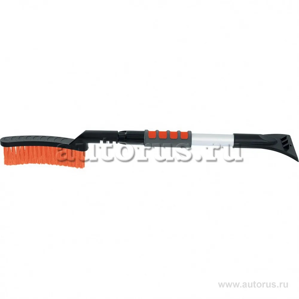 Щетка для очистки снега со скребком, телескопическая 70-92 см STELS 55304