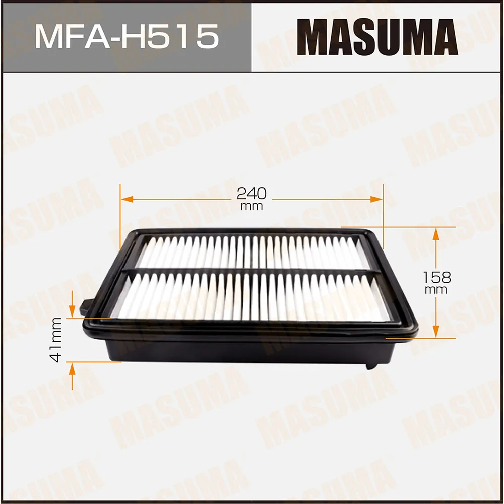 Фильтр воздушный HONDA CR-V MASUMA MFA-H515