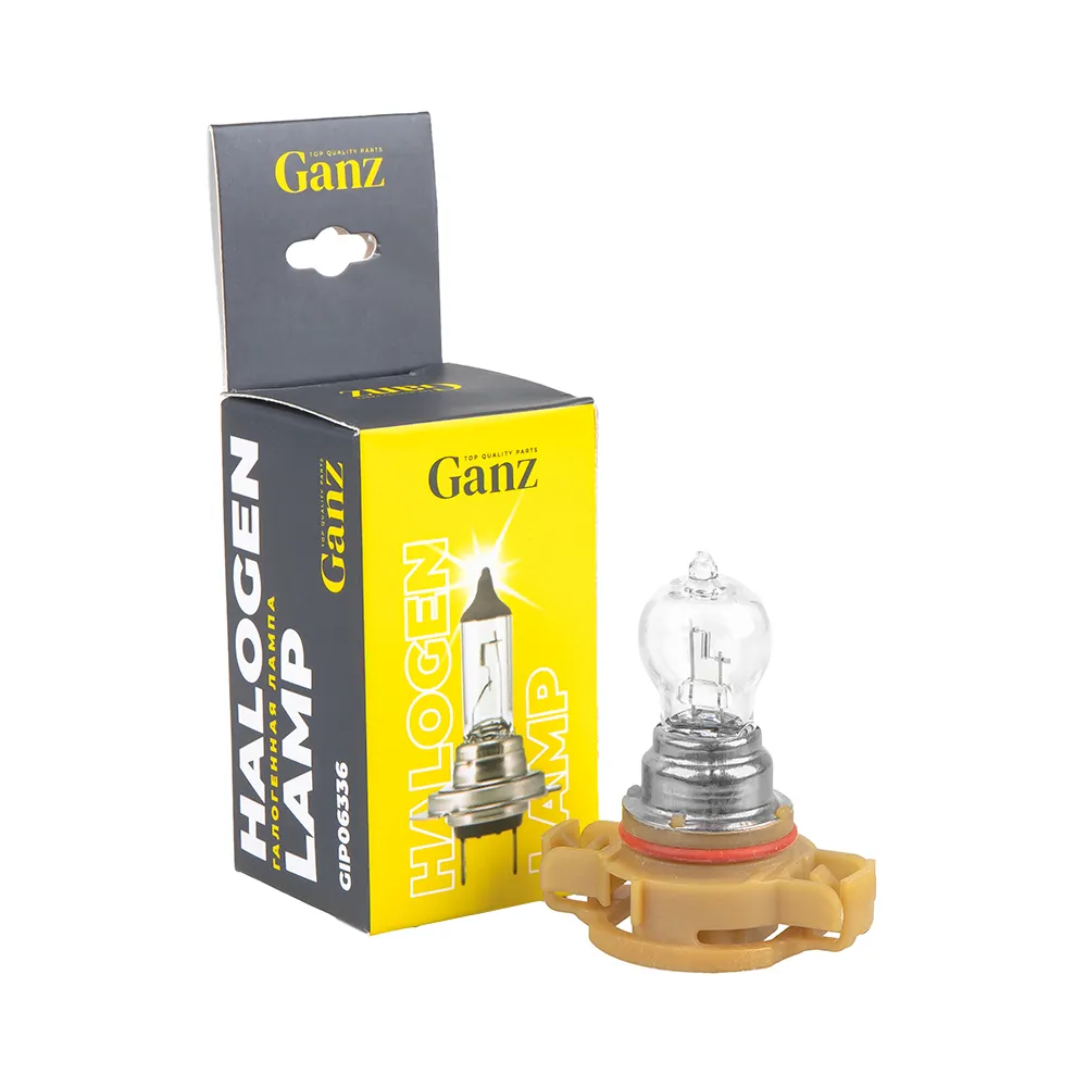 Лампа PSX24W 12v 24W (PG20/7). 1 шт. GANZ GIP06336