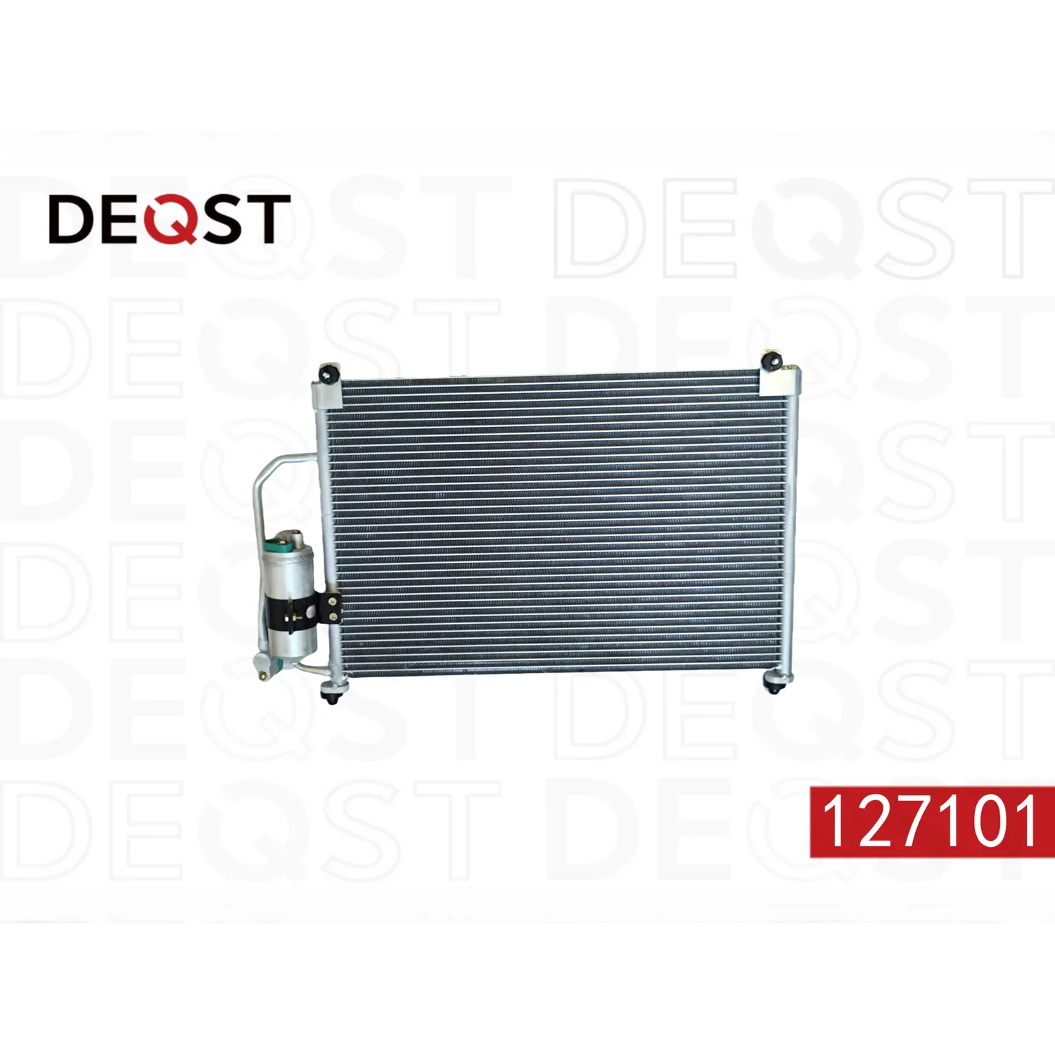 Радиатор кондиционера CHEVROLET LANOS (02-) DEQST 127101