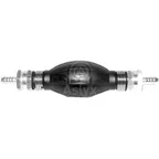 НАСОС ПОДКАЧКИ РУЧНОЙ - ГРУША 8mm/8mm (прямой с клапаном) ASLYX AS-200628
