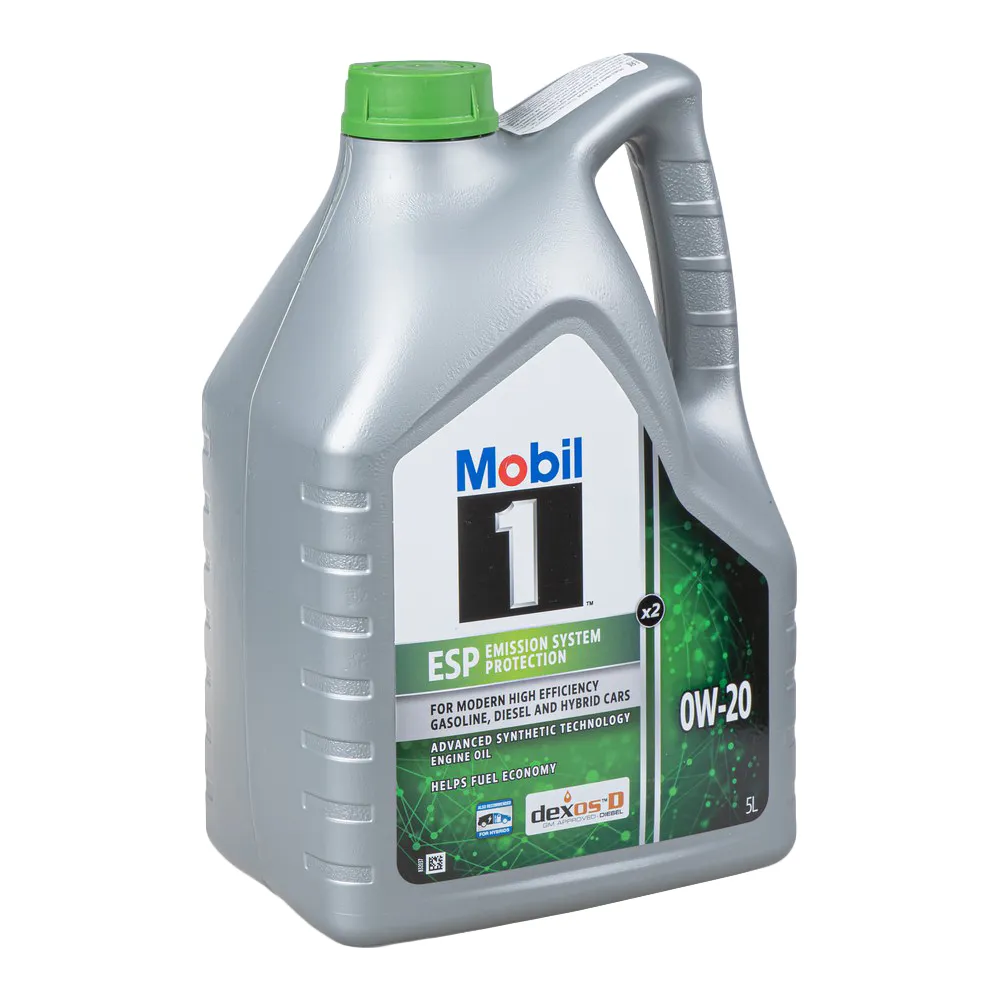 Масло моторное MOBIL 1 ESP X2 0W-20 синтетическое 5 л 153685/157784
