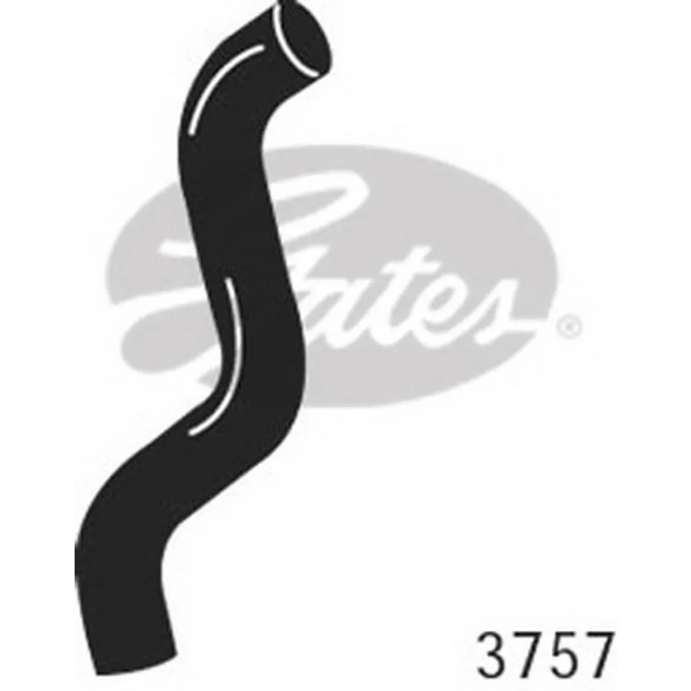 Патрубок радиатора GATES 3757