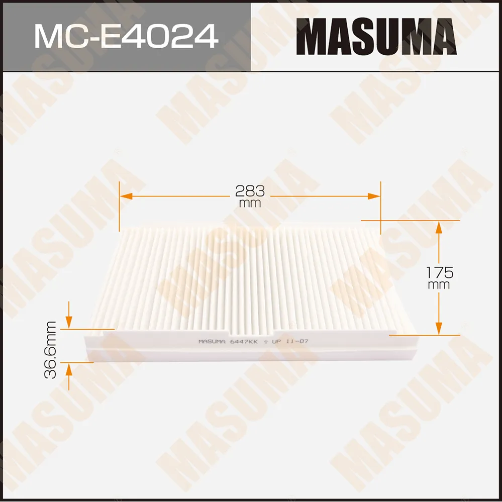 Воздушный фильтр Салонный АС- MASUMA MCE4024