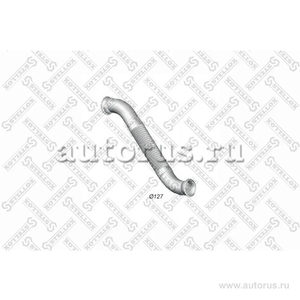 Труба глушителя с гофрой 1-изг.DAF 95XF STELLOX 8203659_SX