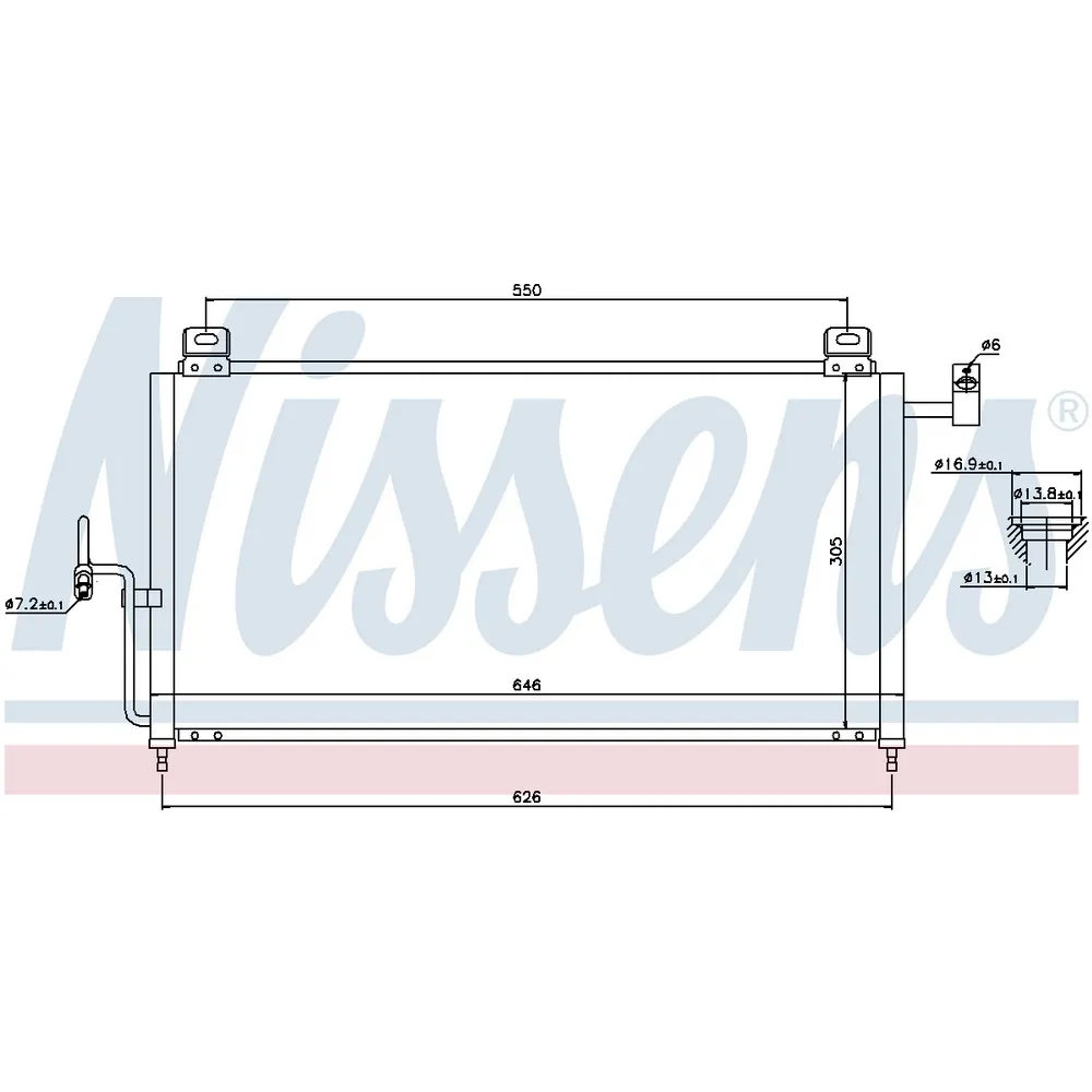 Конденсер MAZDA 323 98-04 94720