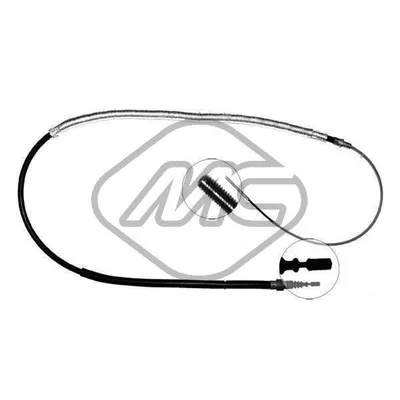 Трос ручника VW PASSAT SYNCRO DX/SX-RH/LH Metalcaucho 83752