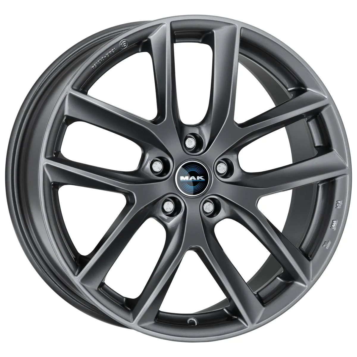 Диск литой R19 8J 5x120/64.1 ET40 MAK Voltage Gloss Gun Metallic F8090VJGM40IR