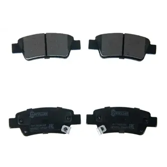 Колодки дисковые задние с антискрипными пластинами Honda CR-V 2.0 STELLOX 1526 000B-SX