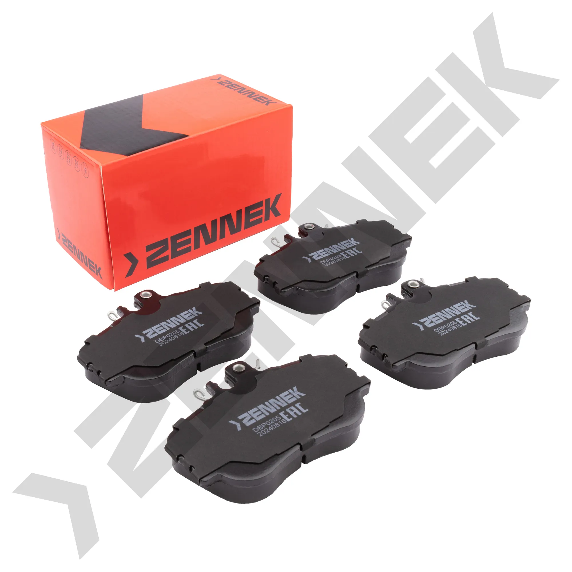 Колодки тормозные дисковые передние MERCEDES W202 93-00, ZENNEK DBP0205