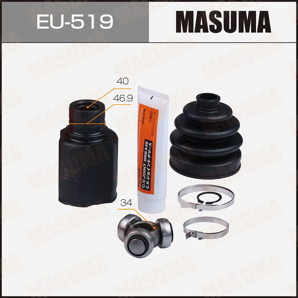 ШРУС внутренний Masuma EU-519 MASUMA EU519