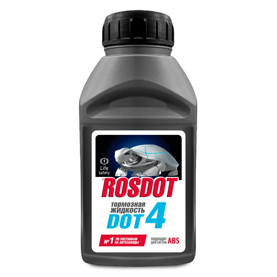Жидкость тормозная DOT4 250 гр 430101H44 ROSDOT 430101Н17