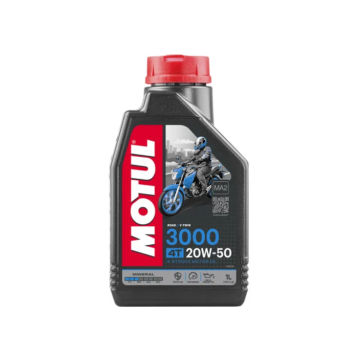Масло моторное 4T Motul 3000 4T 20W50 1 л 107318