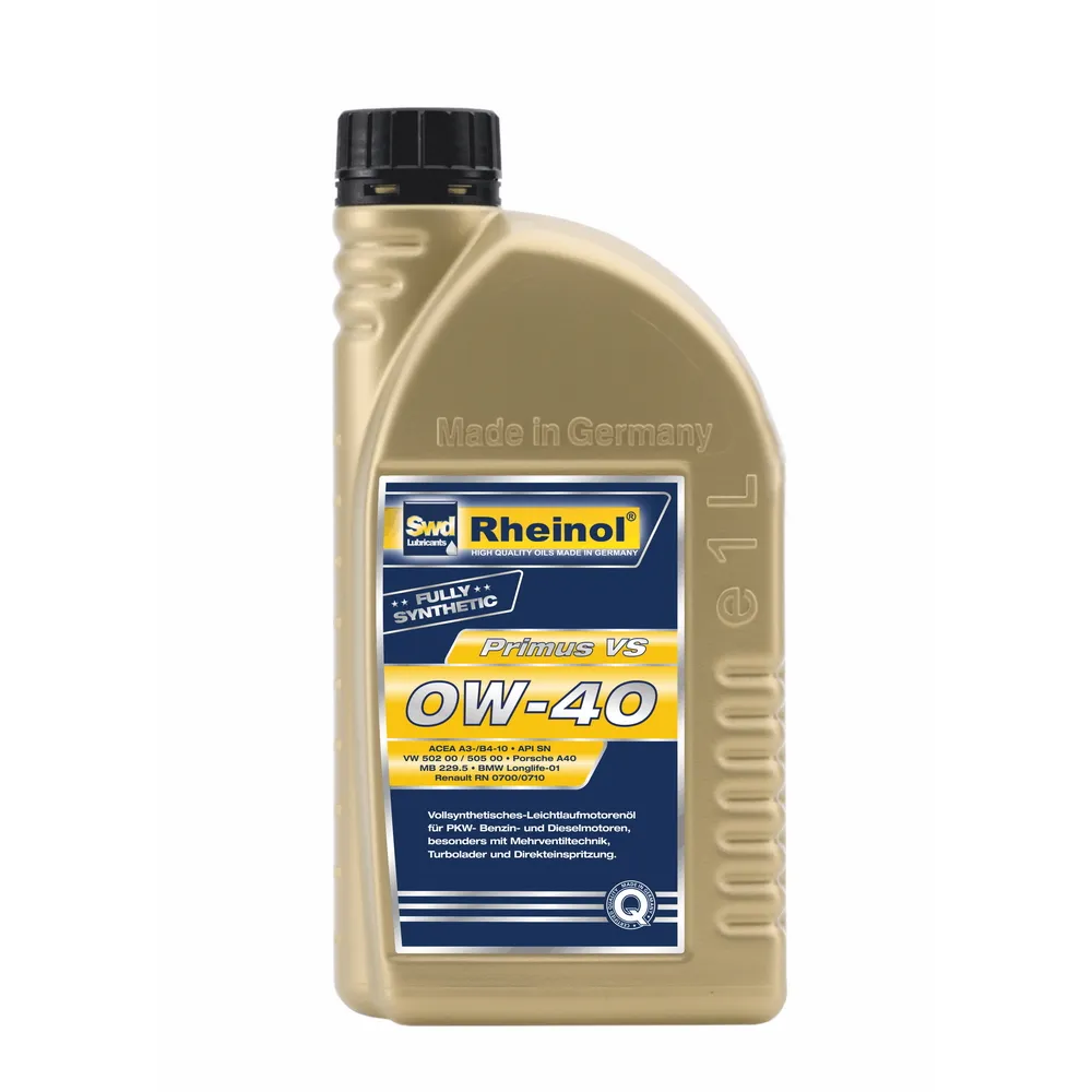 Масло моторное SWD RHEINOL Primus VS 0W-40 синтетическое 1 л 31160,180