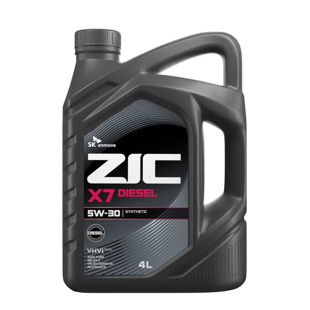 Масло моторное ZIC X7 Diesel 5W-30 синтетическое 4 л 162610