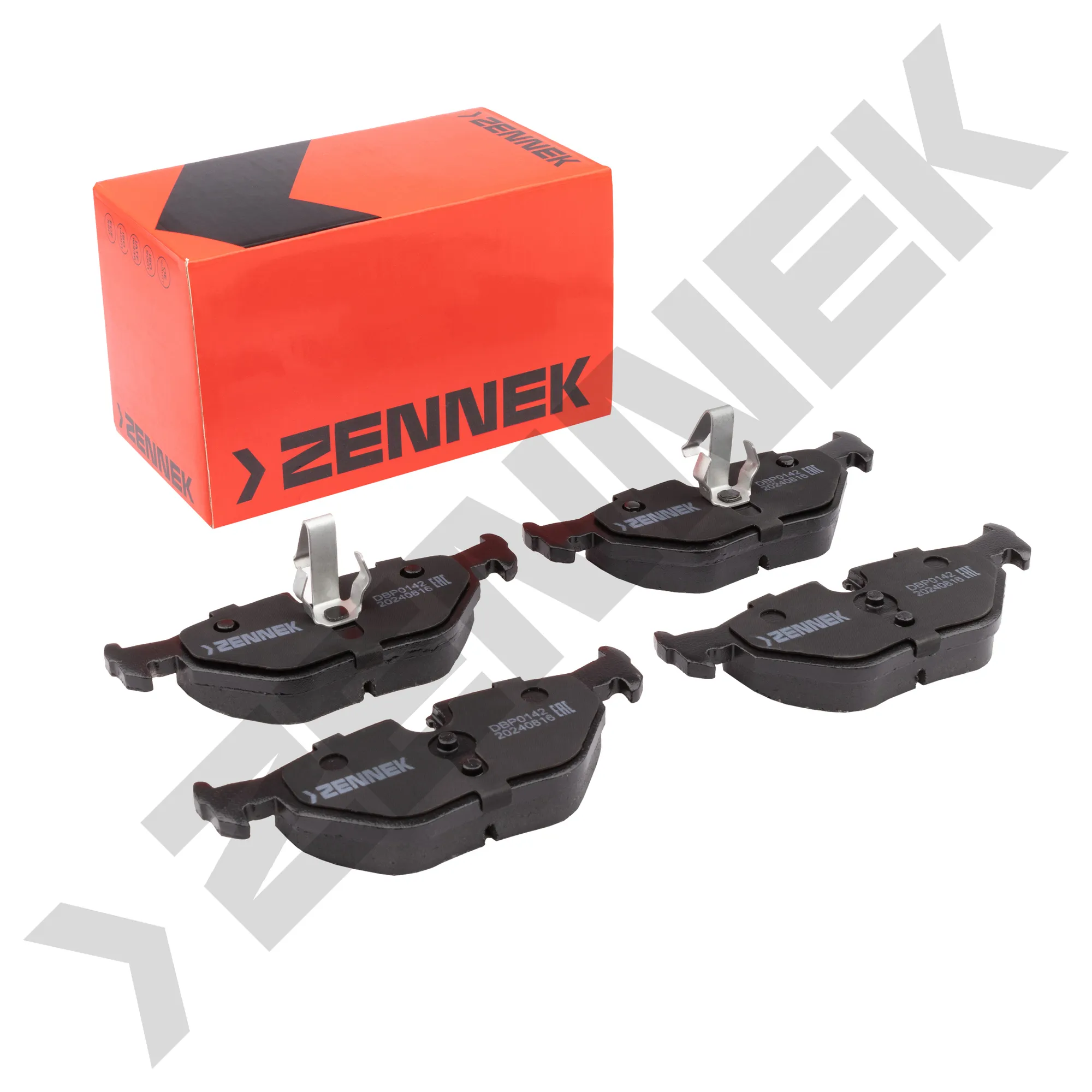 Колодки тормозные дисковые задние BMW 3 E46 98-06, BMW Z3/Z4 97-09 ZENNEK DBP0142