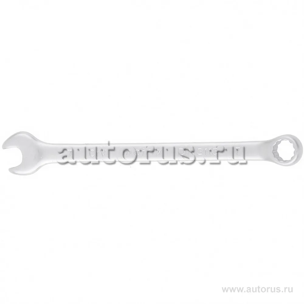 Ключ комбинированный, 7 мм, CrV, матовый хром MATRIX 15103