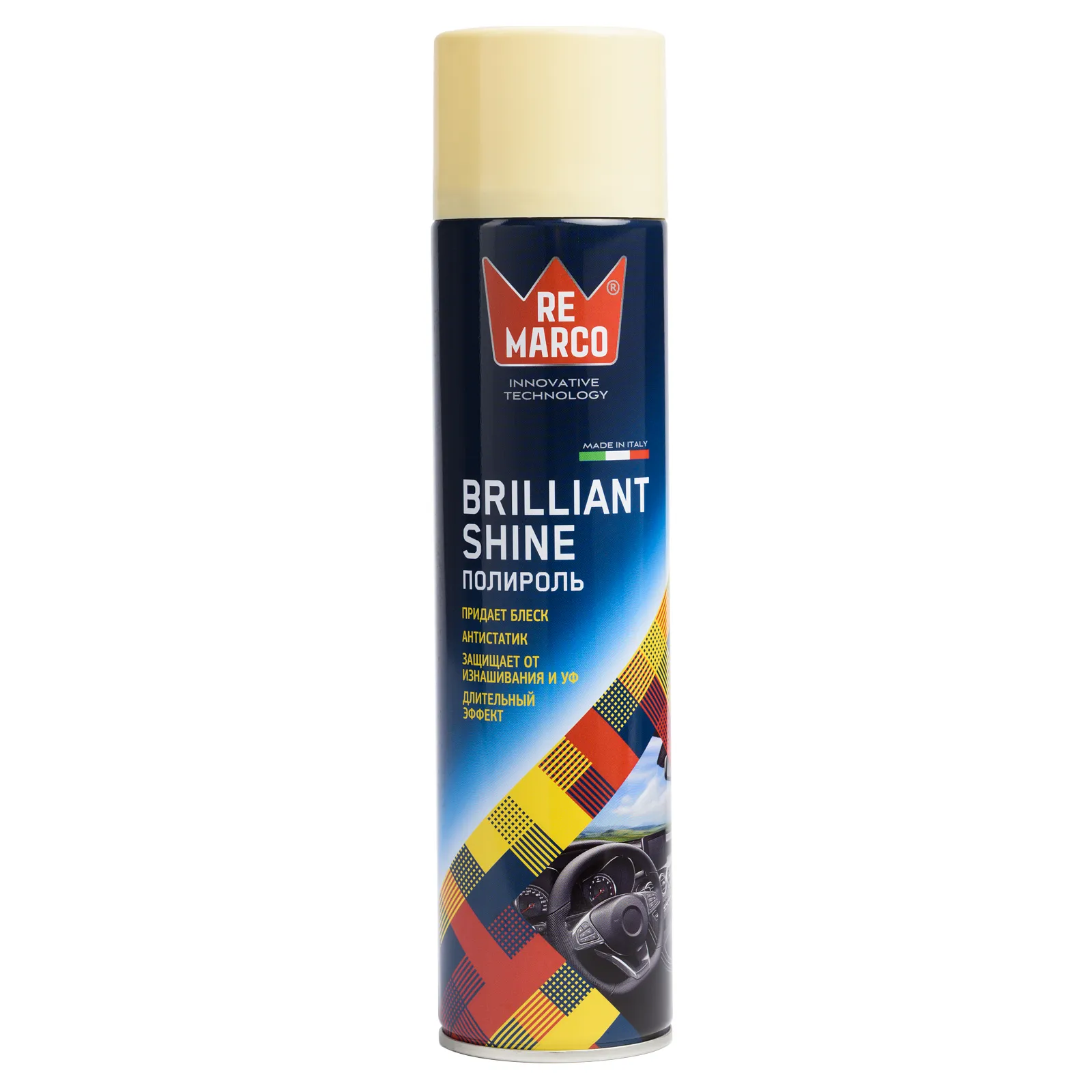 Полироль ReMarco Brilliant Shine Ваниль 400 мл RE MARCO RM-400
