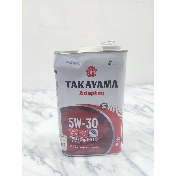 Масло моторное Takayama Adaptec 5W-30 синтетическое 1 л УЦЕНКА! 6056084-N0