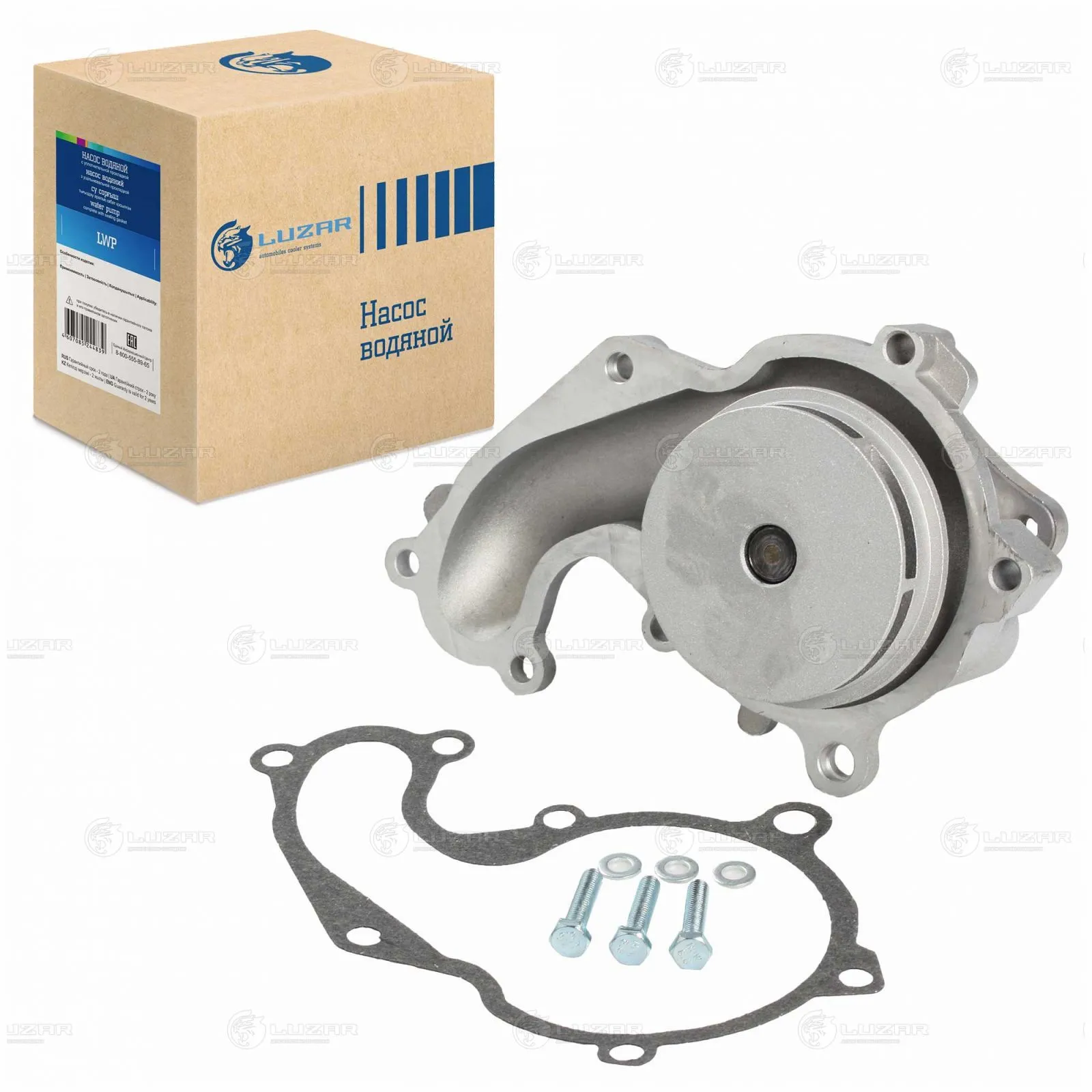 Насос водяной для а/м Ford Focus I (98-)/Focus II (05-) 1.8TDCi LUZAR LWP 1006