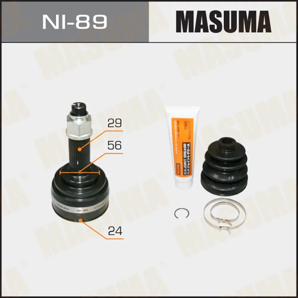 ШРУС NISSAN JUKE MASUMA NI-89